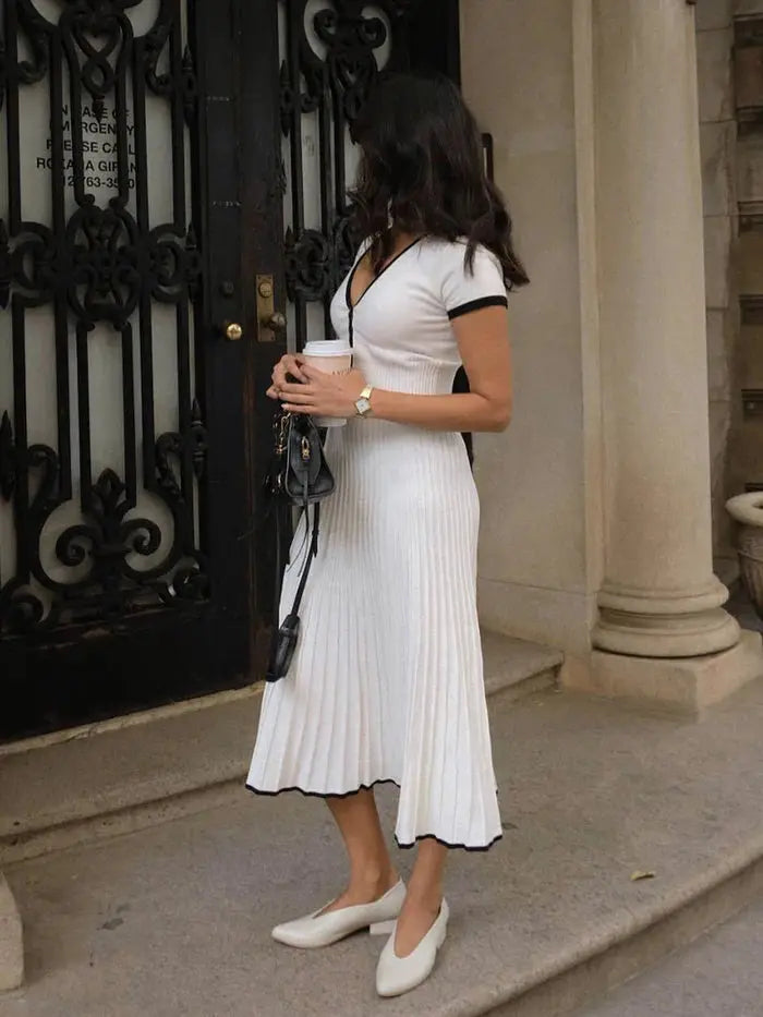 Contrast Trim Set Sylvia Rae