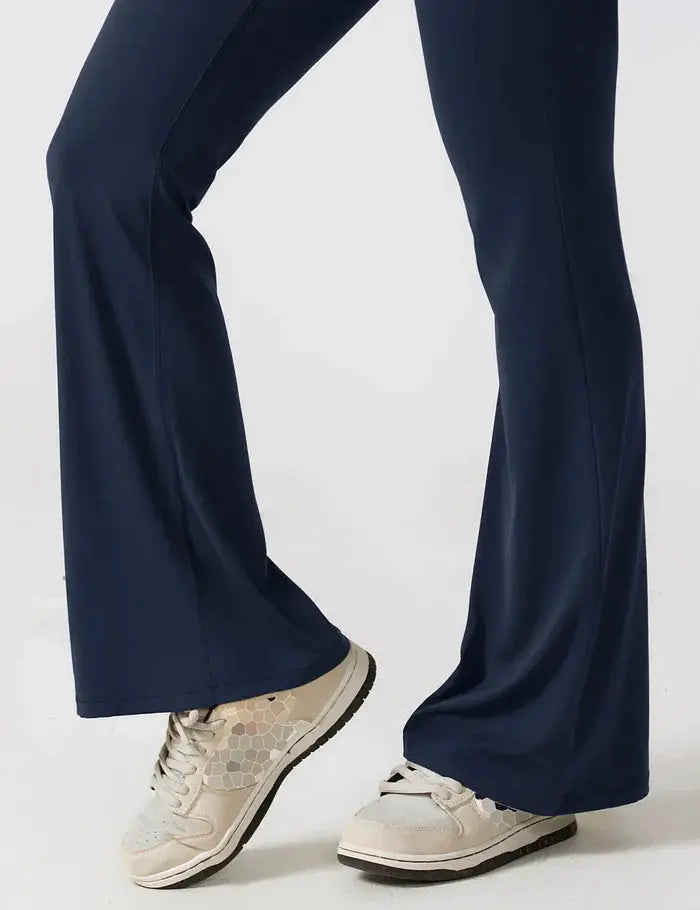 Navy Flared Jumpsuit Sylvia Rae