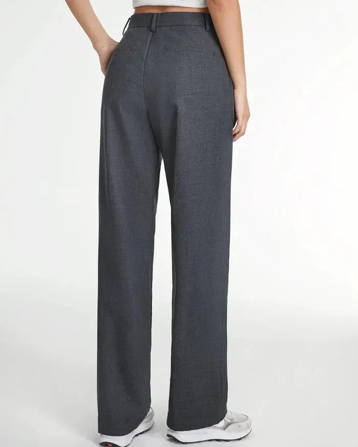 Slate Wide-Leg Pants Sylvia Rae